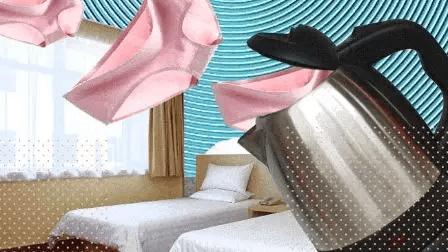 酒店热水壶会煮袜子和内裤吗,酒店热水壶煮内裤