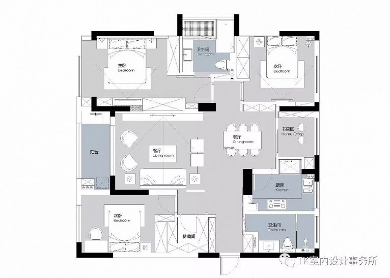 室内设计别墅130平,室内设计装修中式120平