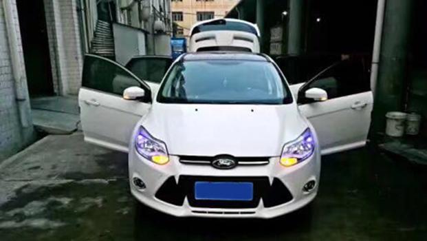 福克斯改st改装成功案例,16年福克斯两厢改装st