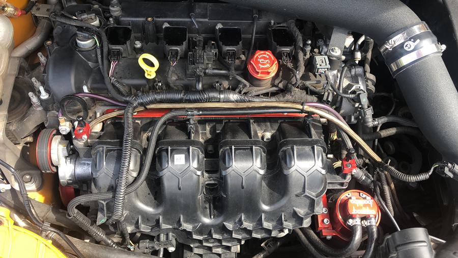 福克斯改st改装成功案例,16年福克斯两厢改装st