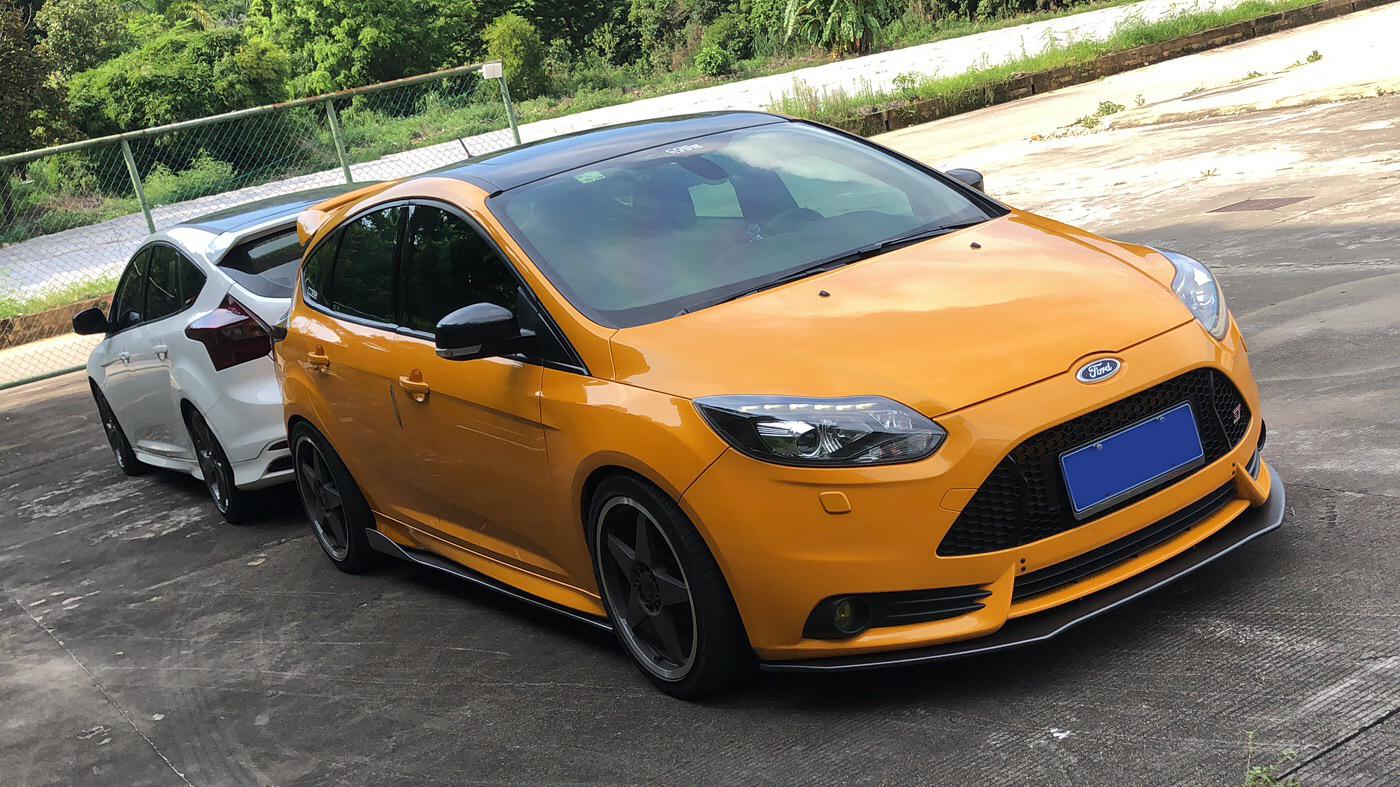 福克斯改st改装成功案例,16年福克斯两厢改装st