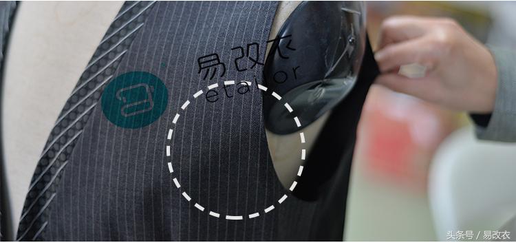 西服马甲太大如何修改,西服去领子改马甲
