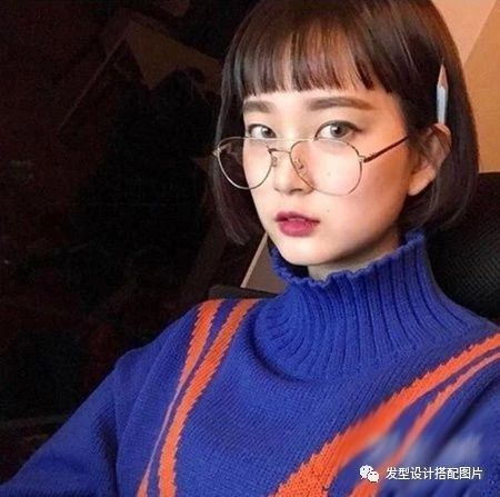 学生头发型图片女短发最流行,短发波波头最新减龄卷发