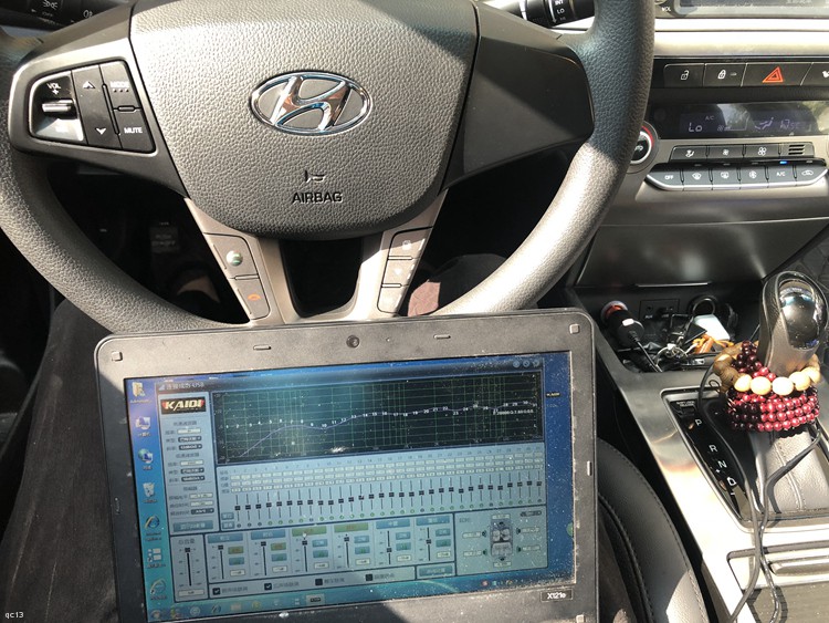 享受妙音之旅，现代名图汽车音响升级凯笛D2SDSP，桂林齐乐车品