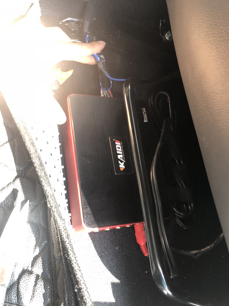 享受妙音之旅，现代名图汽车音响升级凯笛D2SDSP，桂林齐乐车品