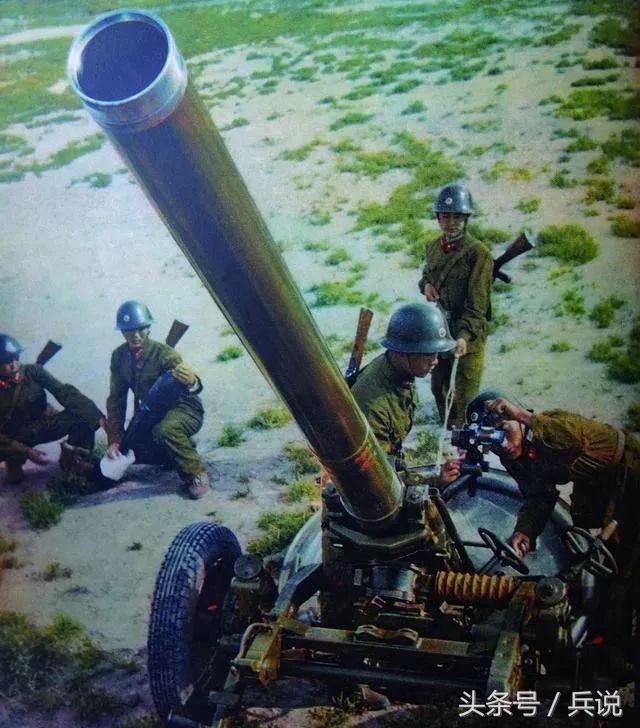 我军越战时使用的75毫米炮,让越军闻风丧胆的三棱军刺