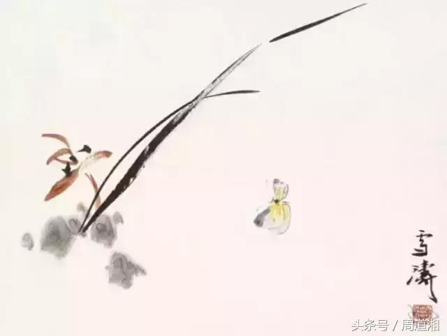 国画四大君子之兰花,国画兰花最好的是哪种