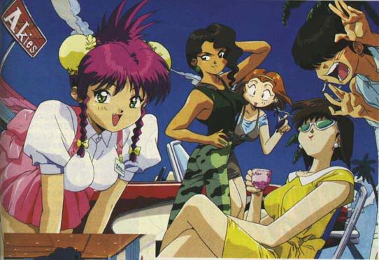 哪些动漫后宫剧多,动漫晚上看