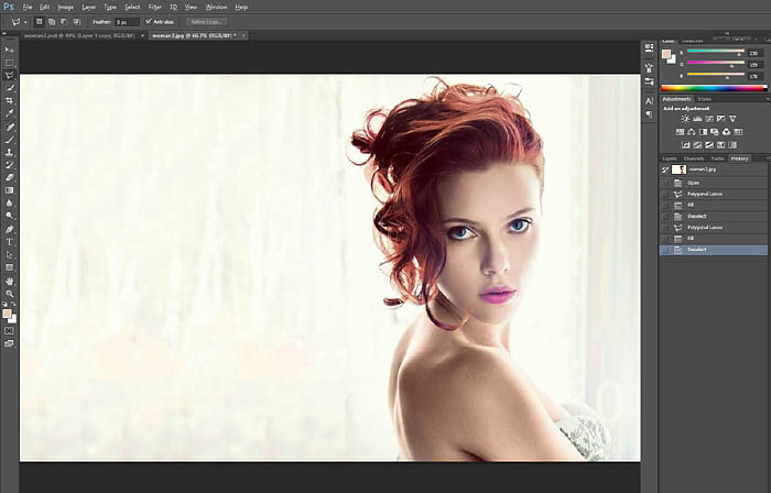 ps人物破碎效果笔刷,ps转手绘笔刷效果