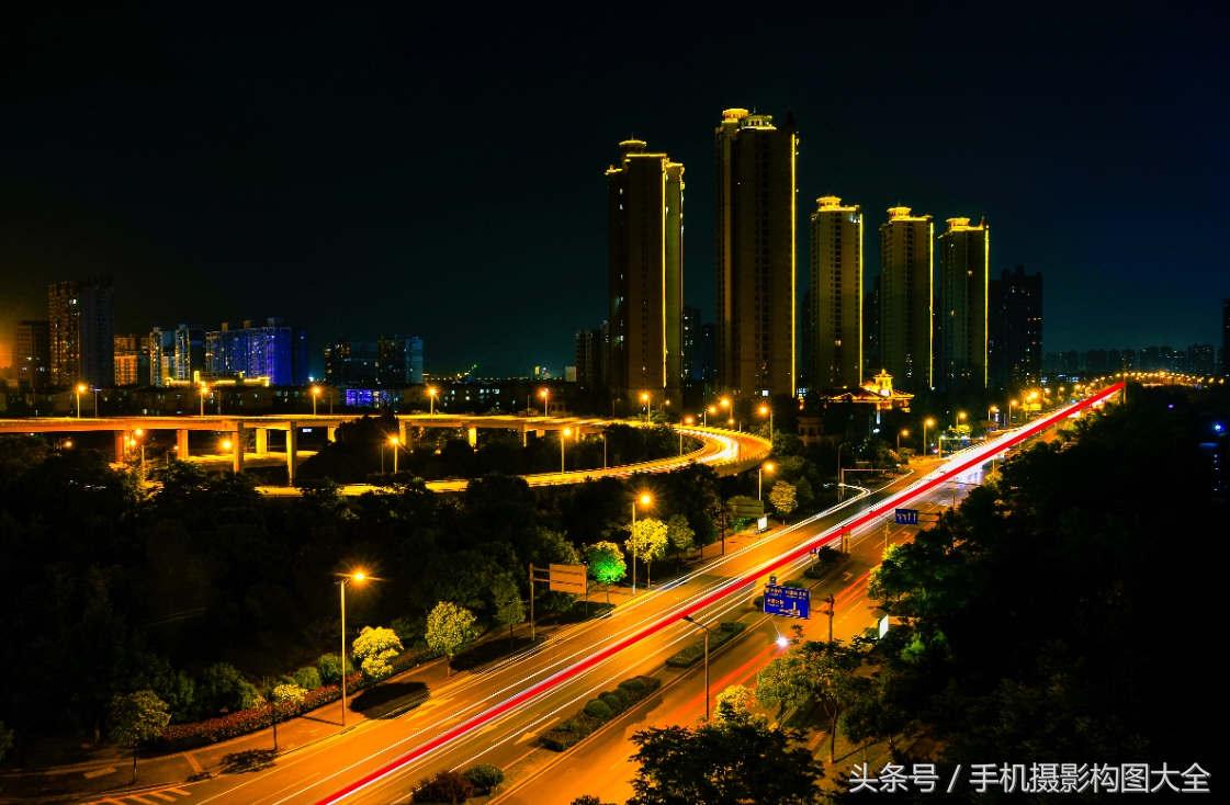 慢门风光摄影技巧,夜景照片构图技巧和方法