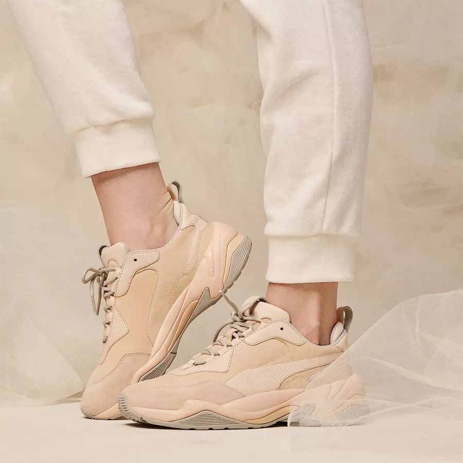 彪马pumastorm老爹鞋休闲鞋,puma复古老爹鞋黑