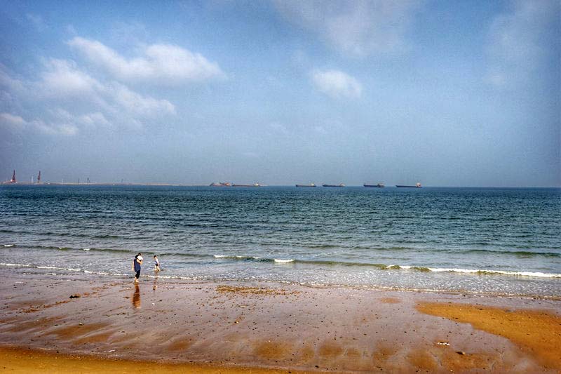 日照旅游攻略日照有山有海有海鲜,日照吴家台大海渔家