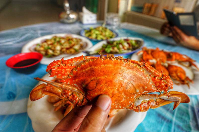 日照旅游攻略日照有山有海有海鲜,日照吴家台大海渔家