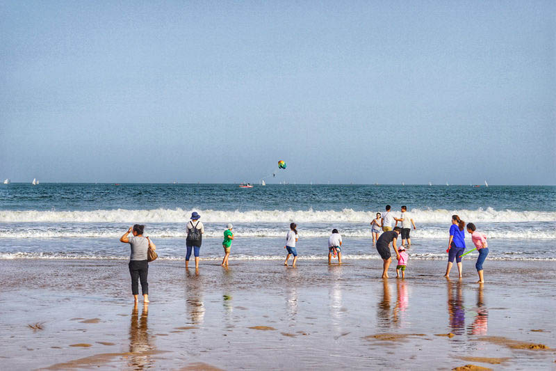 日照旅游攻略日照有山有海有海鲜,日照吴家台大海渔家