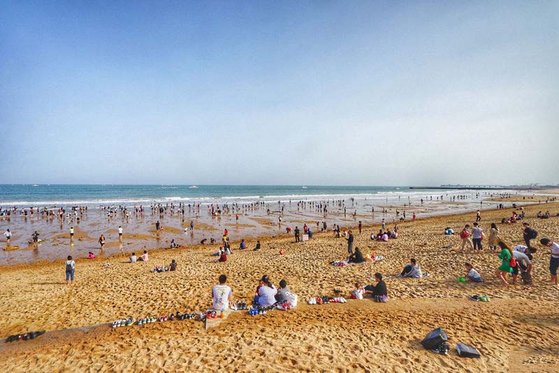 日照旅游攻略日照有山有海有海鲜,日照吴家台大海渔家