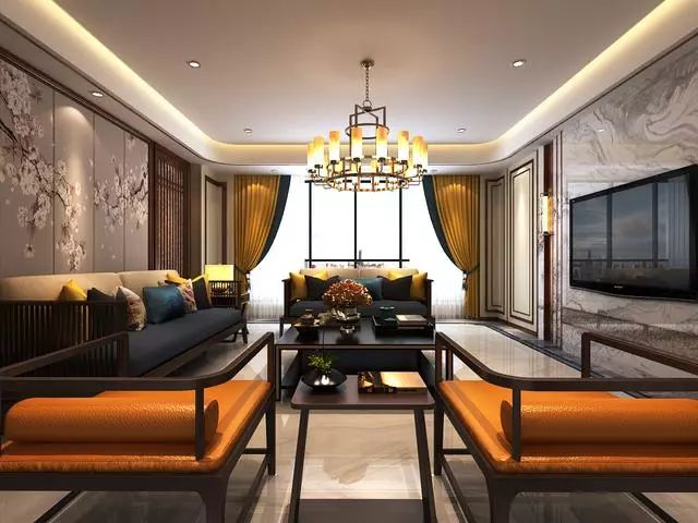 60平米小户型装修新中式风格的,88平米新风格装修