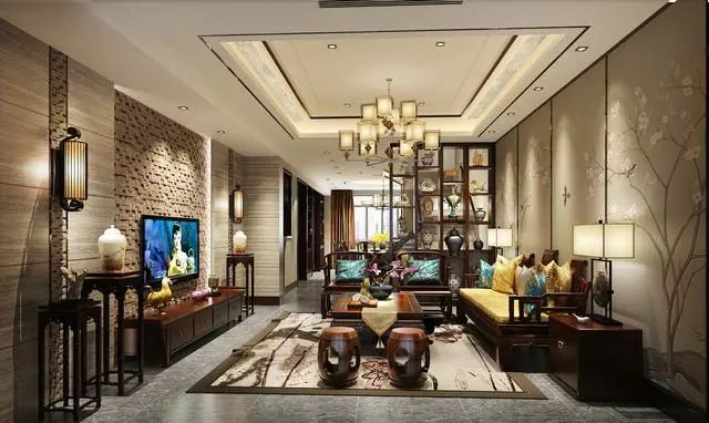 60平米小户型装修新中式风格的,88平米新风格装修