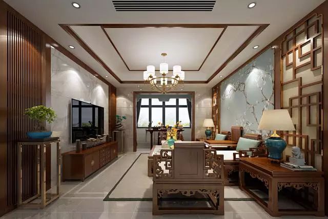 60平米小户型装修新中式风格的,88平米新风格装修