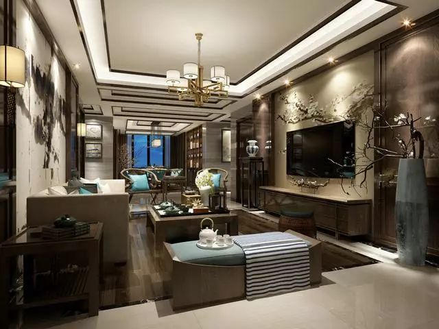 60平米小户型装修新中式风格的,88平米新风格装修