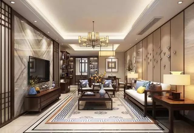 60平米小户型装修新中式风格的,88平米新风格装修
