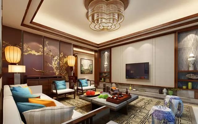 60平米小户型装修新中式风格的,88平米新风格装修