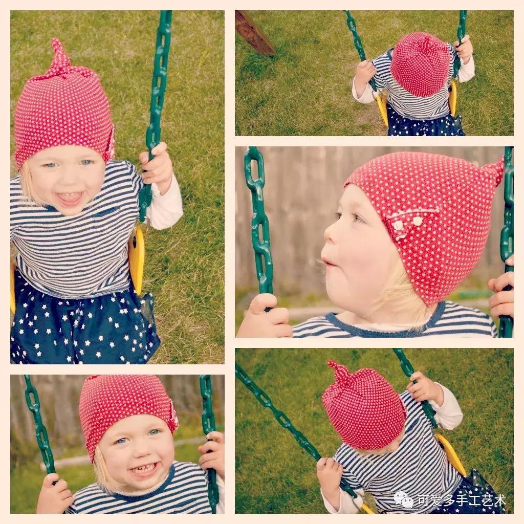 旧衣服妙招变帽子,碎布遮阳帽子的制作方法