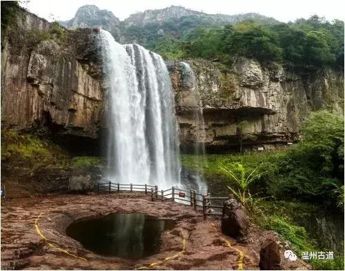 文成百丈漈三连瀑,文成百丈漈最美的瀑布