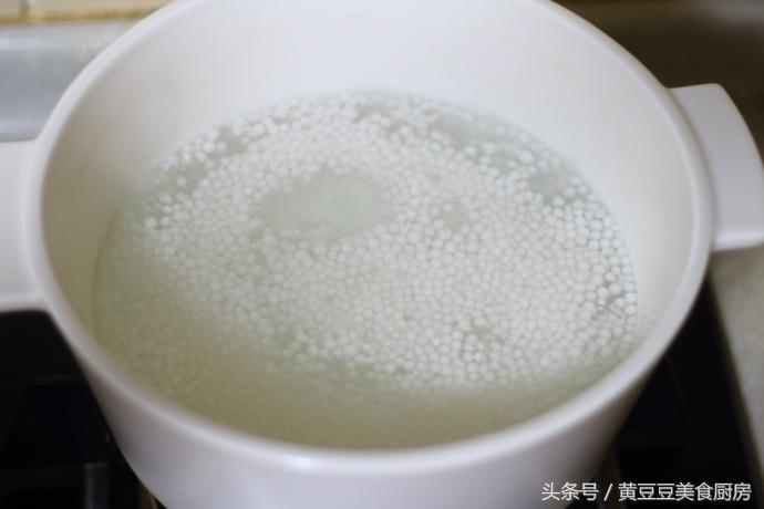 西米露怎么做才能q弹q弹,最简单西米露饮品