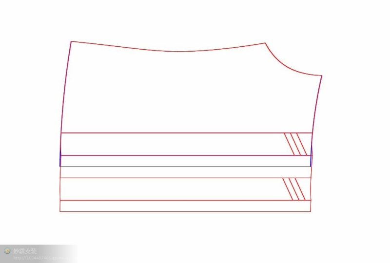 连衣裙服装打版纸样零基础,雪纺七分袖上衣最新款一色