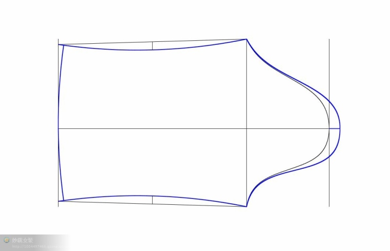 连衣裙服装打版纸样零基础,雪纺七分袖上衣最新款一色