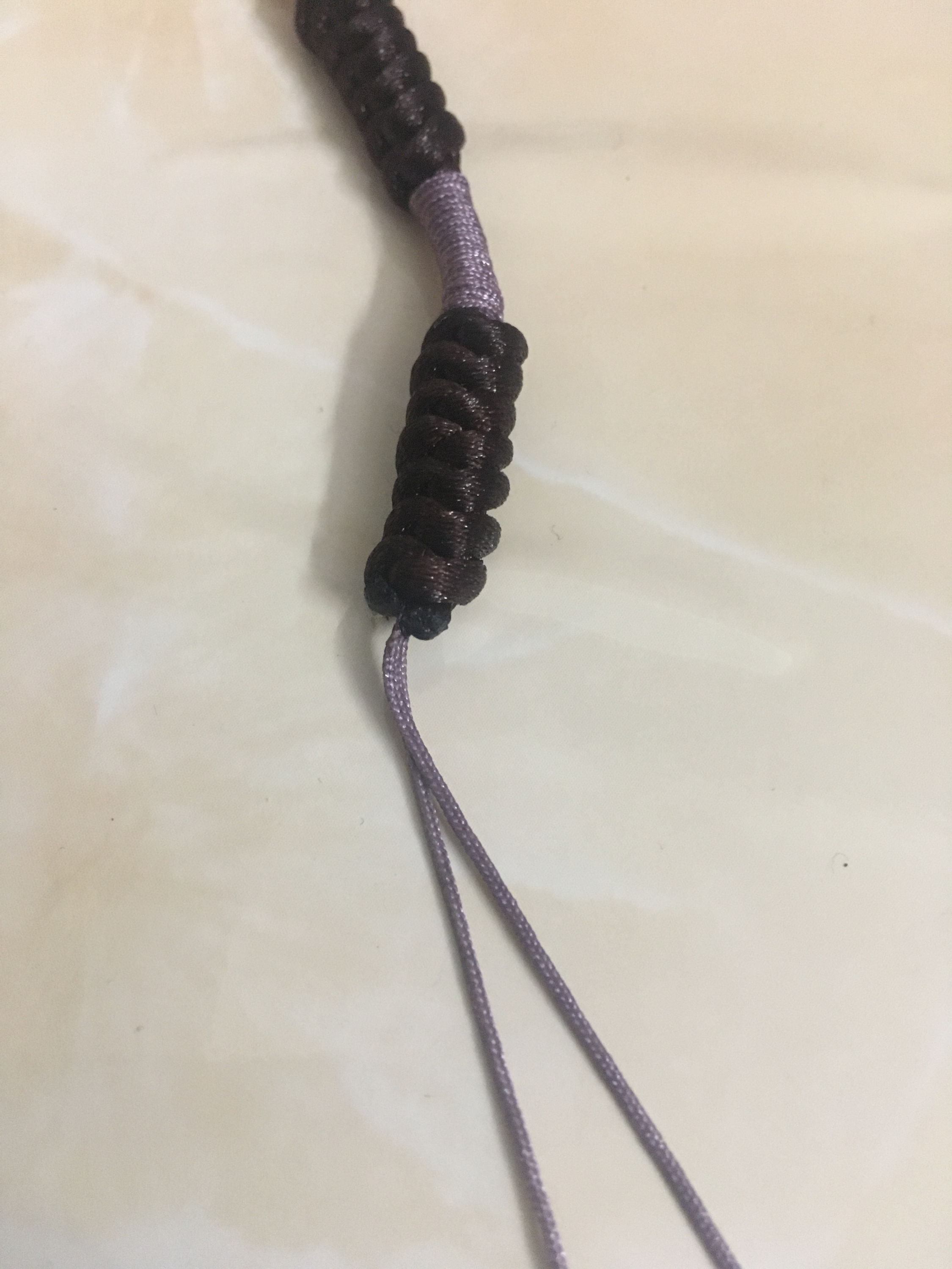 金丝圆珠手链编法,金丝柳管状手串