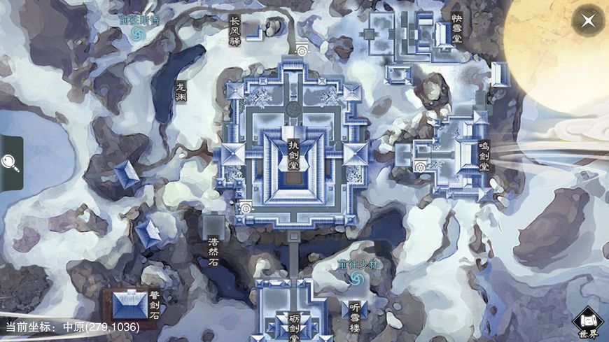 唯美3D古风手游各大门派代表风景特色~网易《楚留香》梦境家园