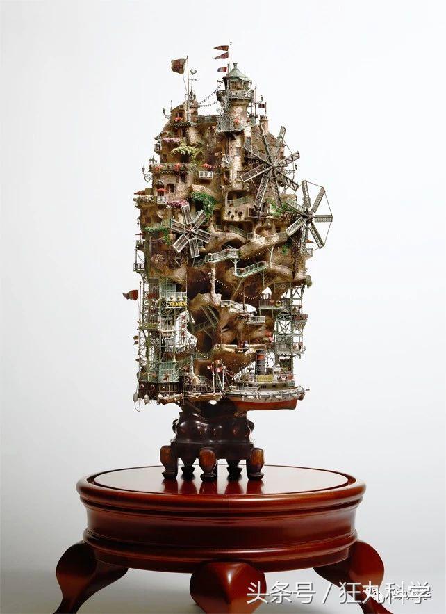 你的花盆只能用来种植物，而这位大神却种出了宫崎骏动画般的世界