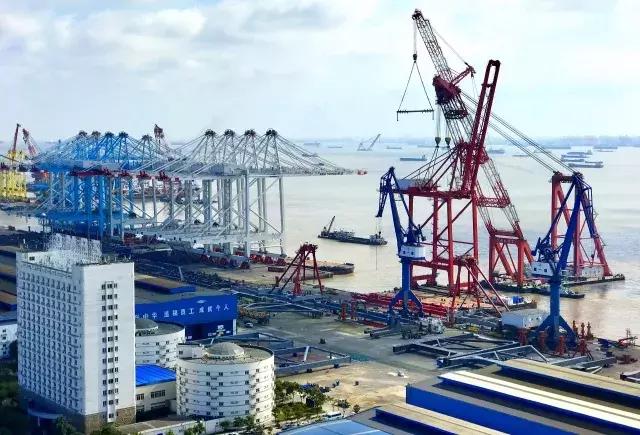 振华重工码头影响力,振华重工自动化码头