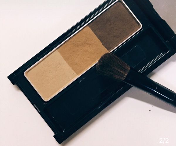 kate眉粉7号眉毛画法,总是画不好纸上标准眉