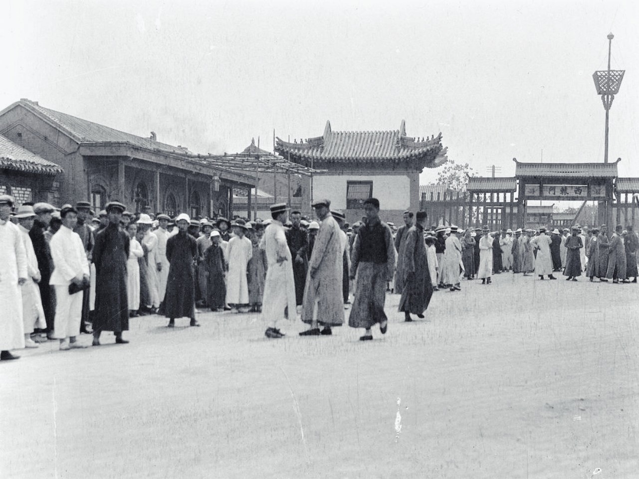 天津龙嘴壶茶汤,龙嘴大铜壶茶汤古文化街