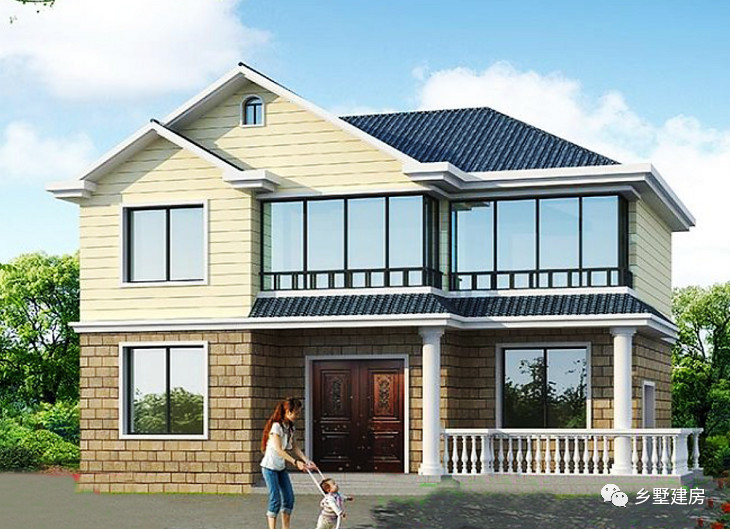 农村自建房为什么有人用预制板,农村建房为什么都用瓦片