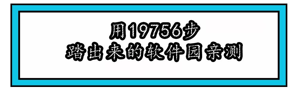 19765步亲测软件园，在这里上班是种什么样的体验？