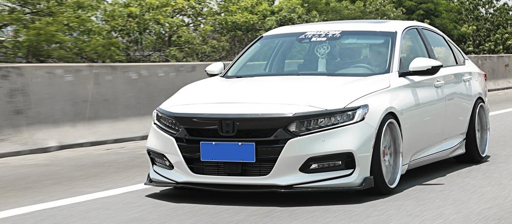 本田10代雅阁国内首改,花费7万将车打造成精品姿态!