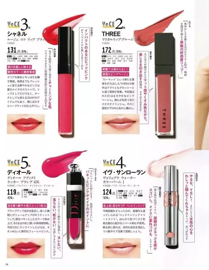 日本化妆品大赏排行榜,18年国产化妆品排行榜