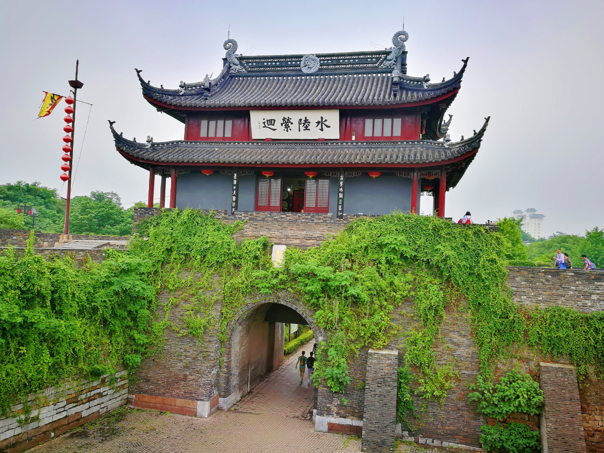 江苏省苏州市盘门景区,江苏省苏州市旅游风景景区