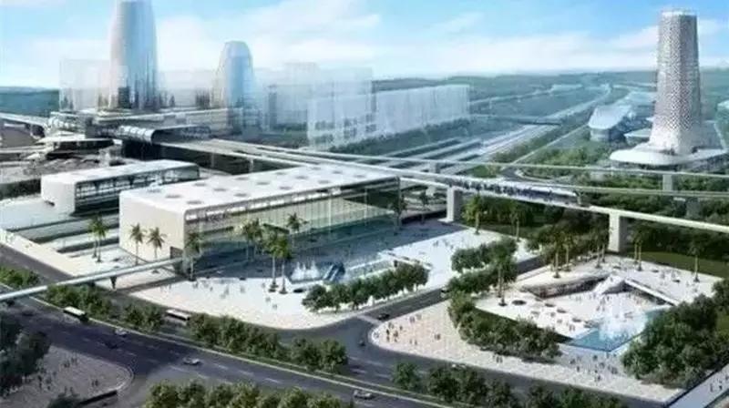 219亿！广州这个新火车站交通不得了，地铁就足足6条！