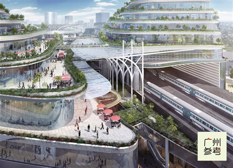 219亿！广州这个新火车站交通不得了，地铁就足足6条！