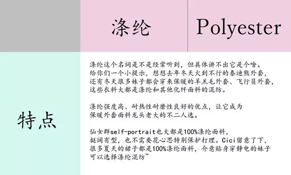 常见服装面料中英文对照!了解一下,再也不怕洗毁衣服!
