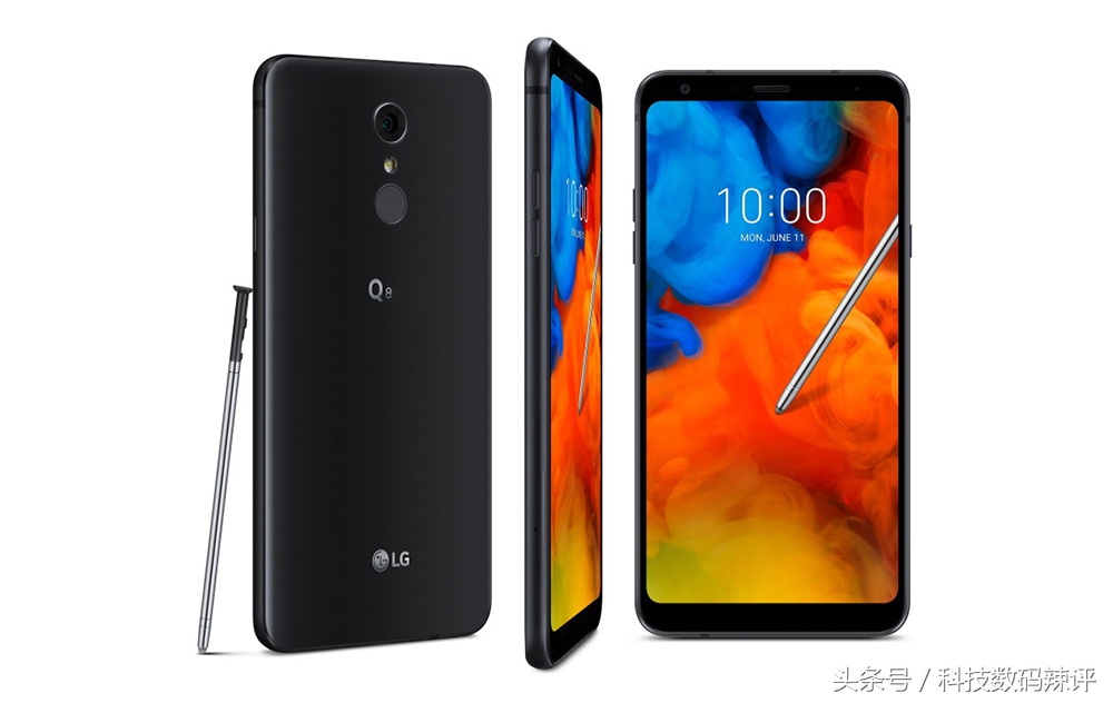 LG发布大屏手机Q8，配备手写笔和IP68三防，与三星Note手机竞争？