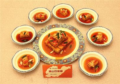 淄博名吃豆腐箱的做法,博山名吃豆腐箱子怎么做