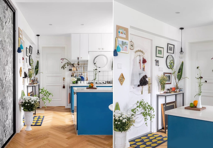 60-70平米中间小户型设计单面采光,52平米两居室南北通透小户型改造