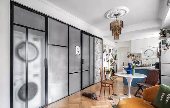 60-70平米中间小户型设计单面采光,52平米两居室南北通透小户型改造