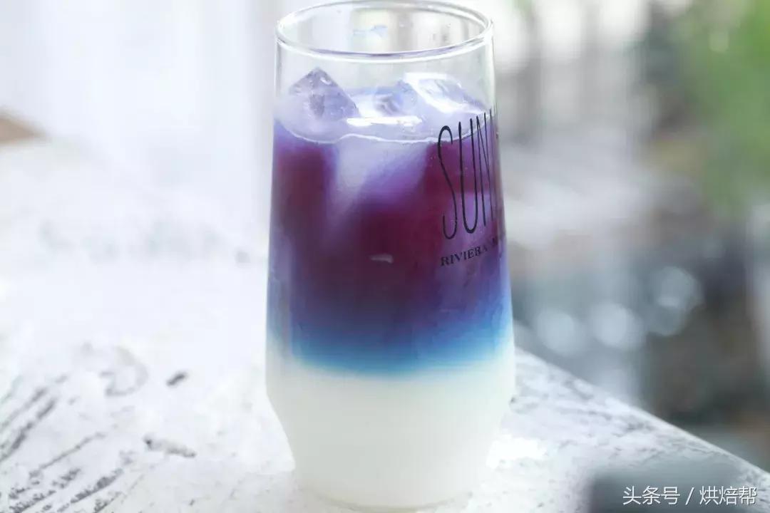 渐变色特饮,渐变蓝特饮