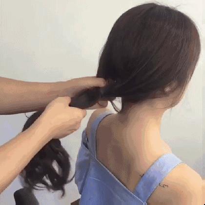 明星同款仙女辫,舒淇仙女辫